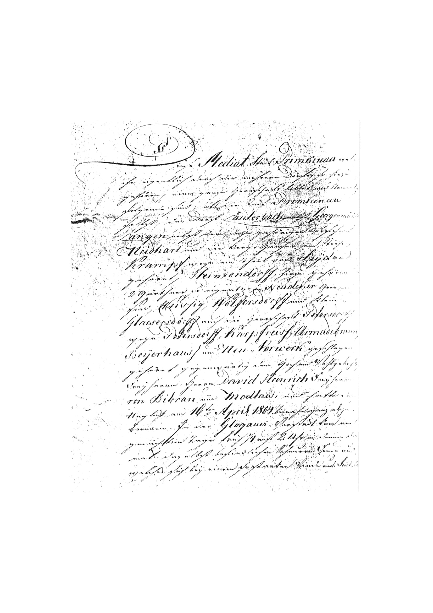 Kopia Dokumentu nr 2 znalezionego w główce wieży kościoła katolickiego - Strona 1