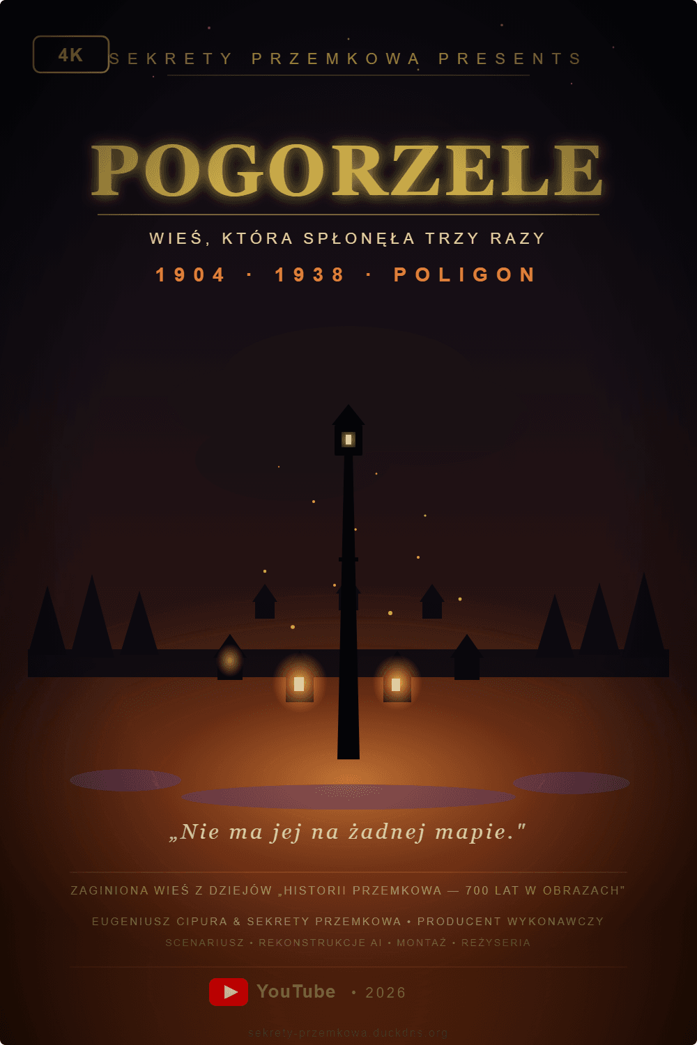 Pogorzele — wieś, która spłonęła trzy razy