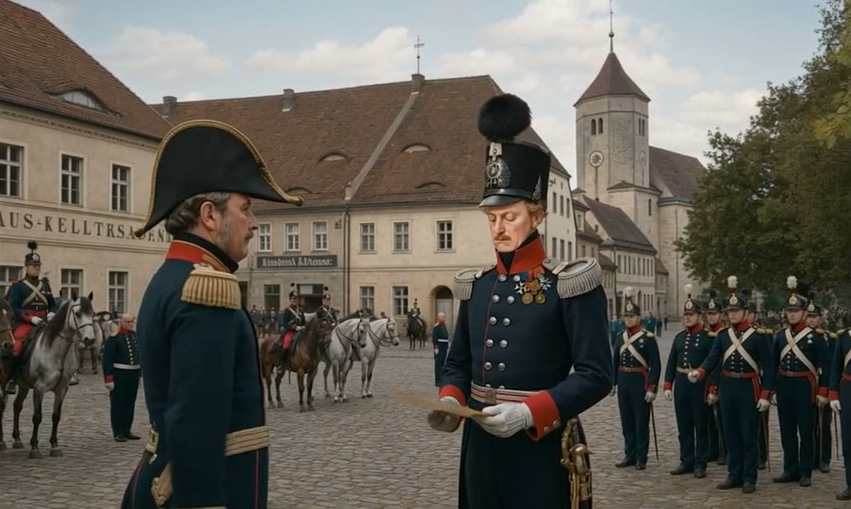 Wojska całej Europy na rynku – film od 8:50 do 9:56
