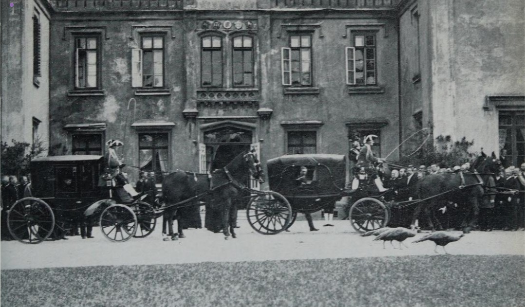 Przyjazd cesarzowej w 1882 roku
